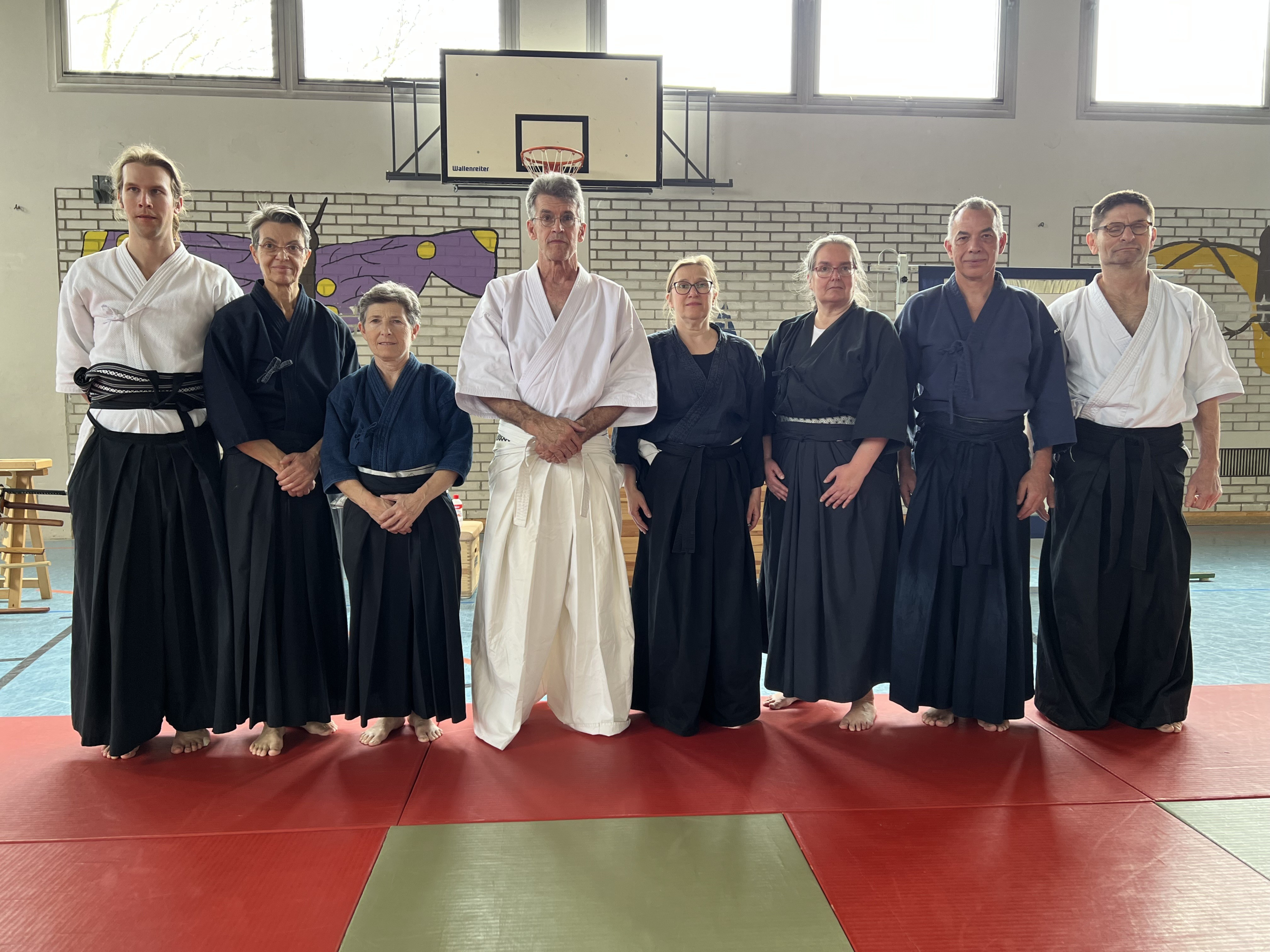 Gruppenfoto der TeIlnehmenden Karateka am THSYR-Lehrgang